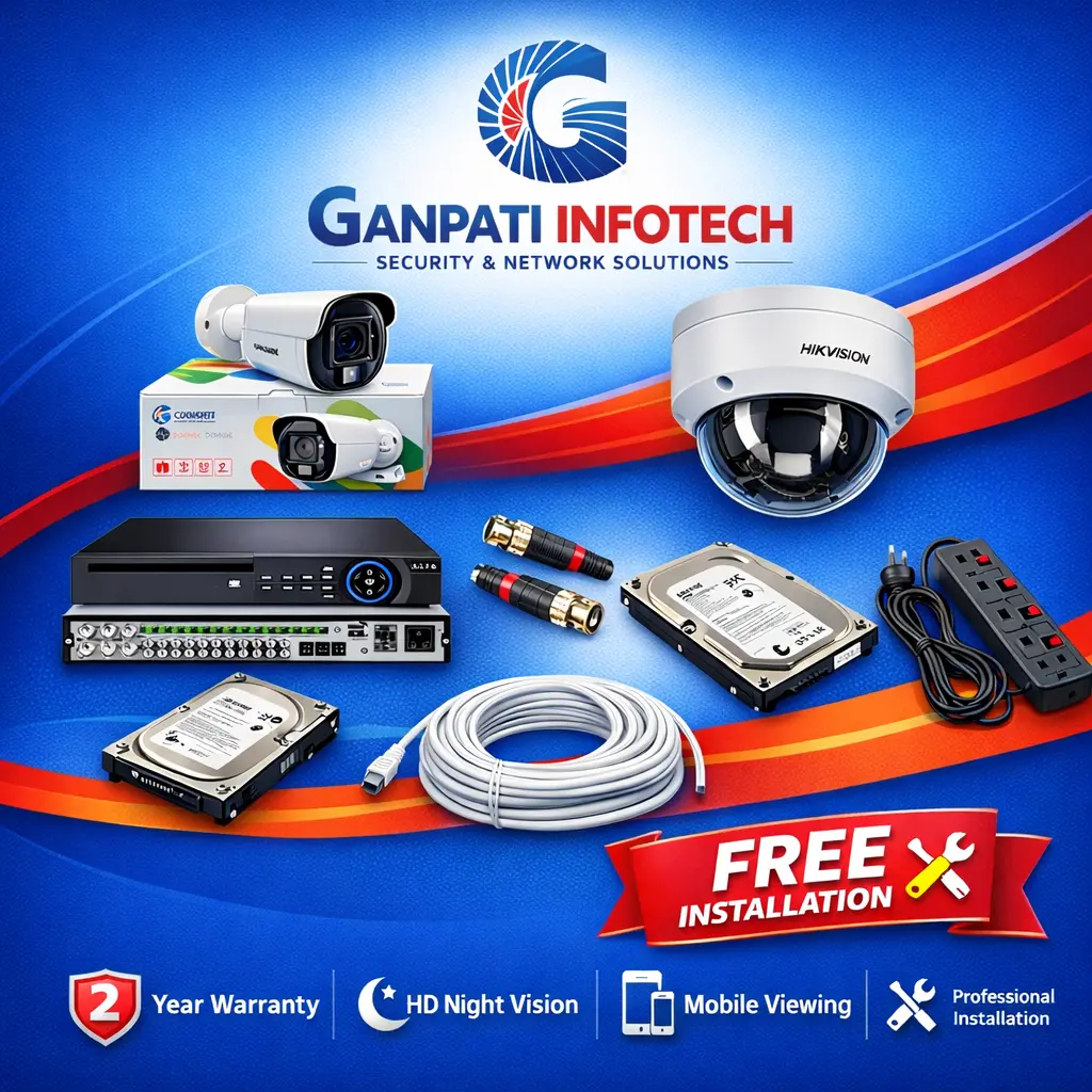 Hikvision 2MP 2 CCTV IP Camera