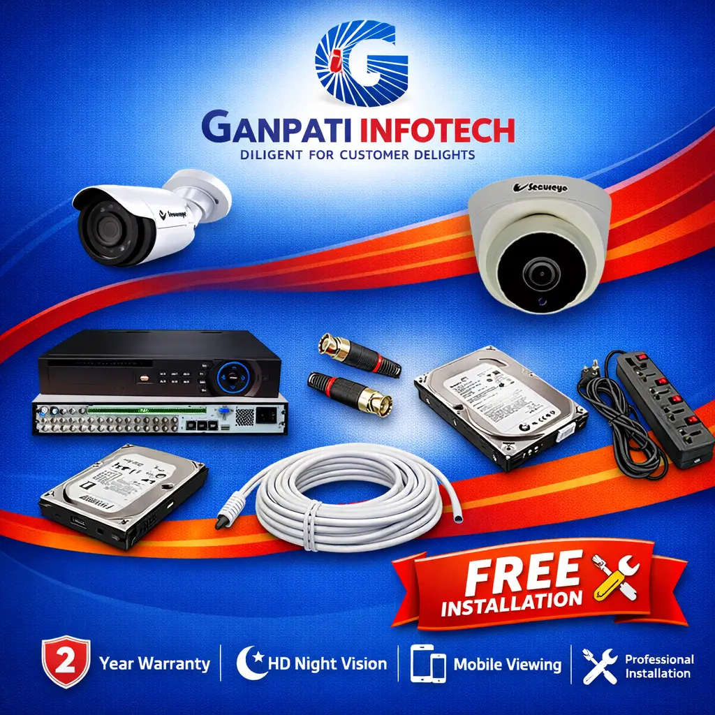 Secureye 2MP 2 IP CCTV Camera from ganpati infotech